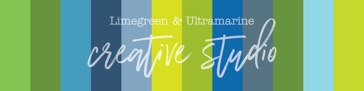 Limegreen & Ultramarine Creative Studio