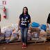 Famílias em situação de vulnerabilidade social recebem cestas básicas, em Barreiras