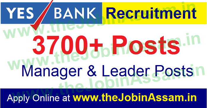 YES Bank Recruitment 2021 YES Bank Recruitment 2021