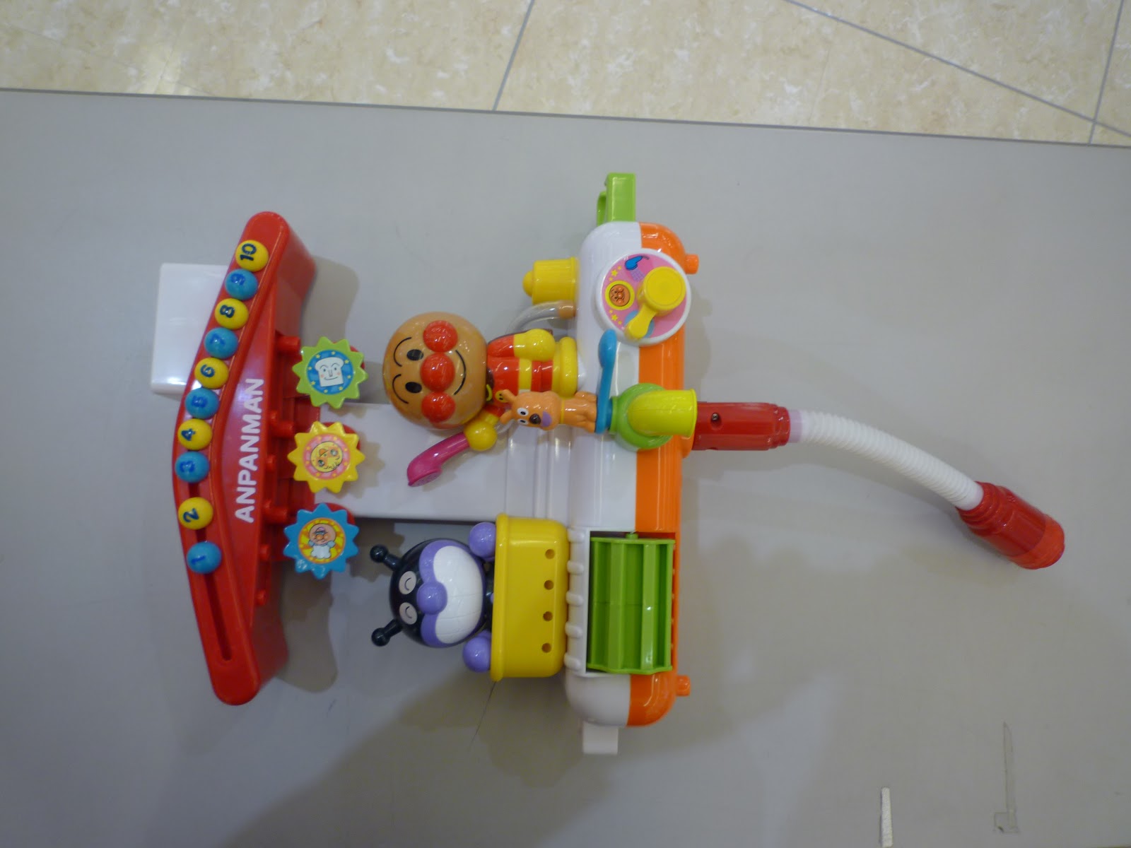 やまがたおもちゃ病院診療記録 おふろでアンパンマン