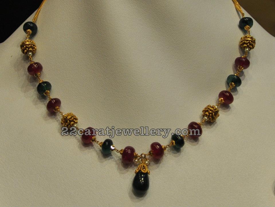 simple beads jewellery designs
