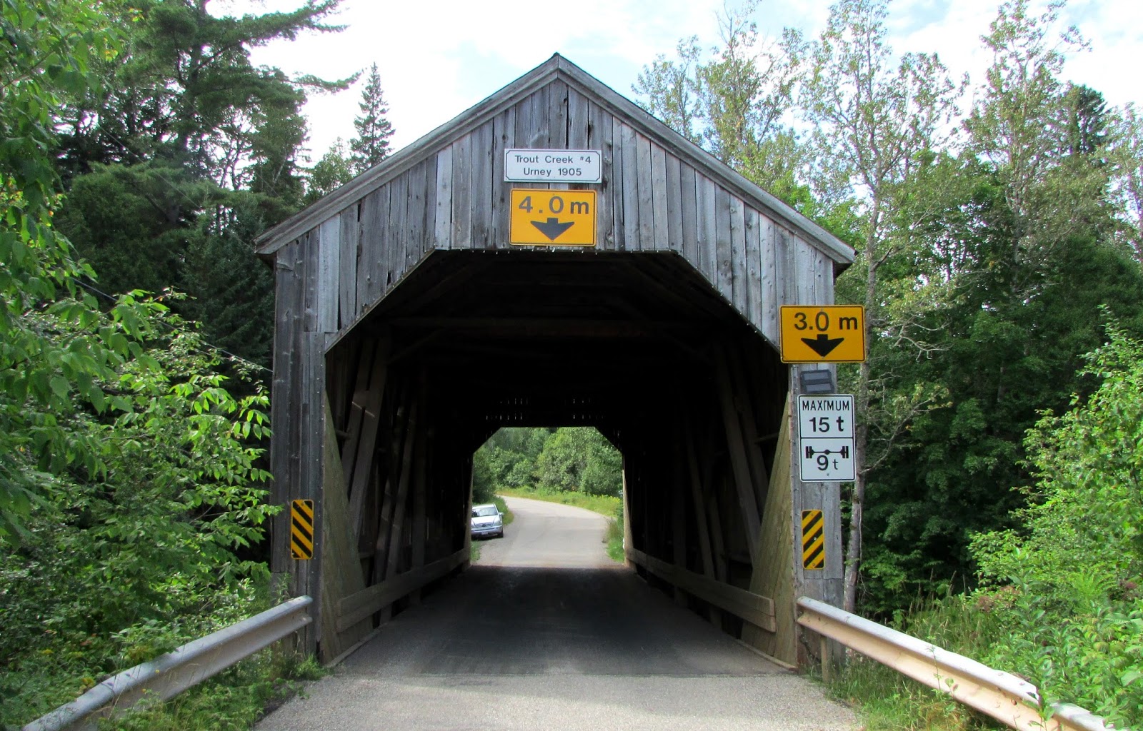 New Brunswick's Covered Bridges Trout Creek No.4 (Urney)