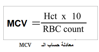 تفسير نتائج مؤشر متوسط ​​حجم خلايا الدم الحمراء (MCV).