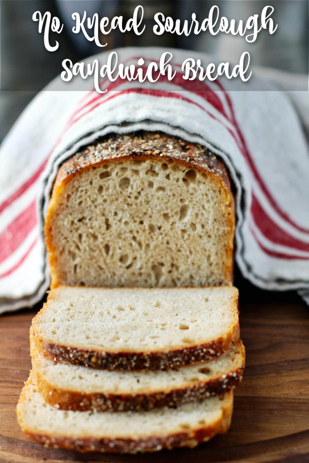 No Knead Sourdough Sandwich Bread Karen's Kitchen Stories