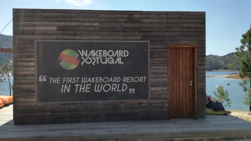 Wakerboard na Praia do Trízio Wakerboard na Praia do Trízio