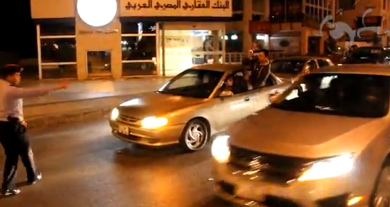 صور وفيديو : فرحة  شوارع عمّان بعد اعلان نتائج التوجيهي - عمون 2013 