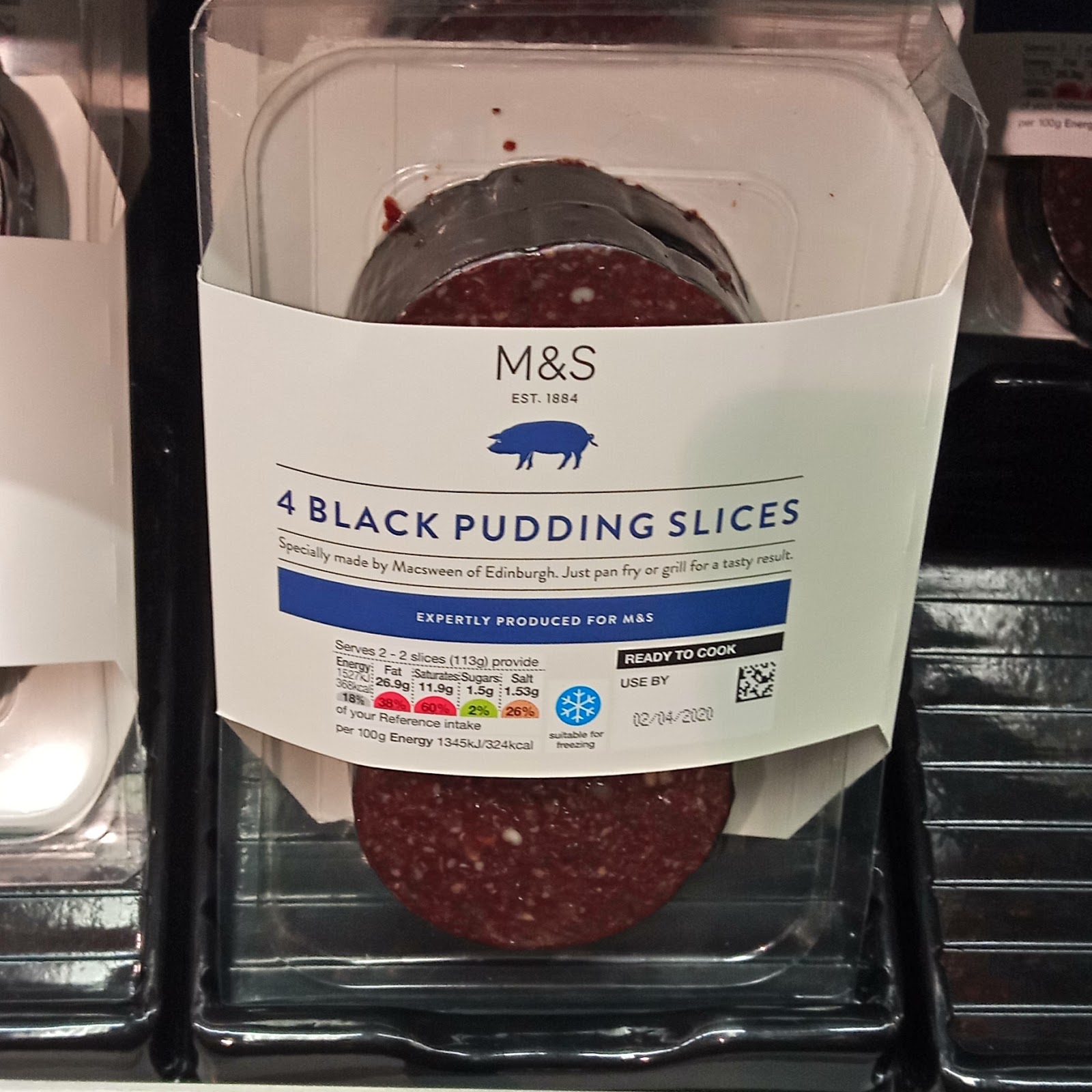 Supersupergirl's Food Reviews [Review] M&S Marks and Spencers 4 Black