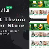 Tokopedia Premium eCommerce Blogger Template
