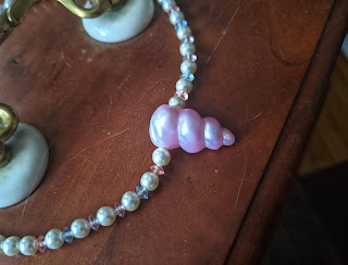 Child's Shell and Pearl Necklace (Costume)