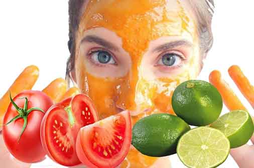Tomato and Lemon Face Mask