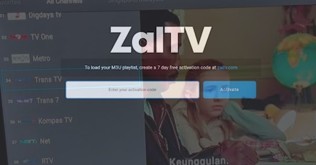 Kode Aktivasi Zaltv Terbaru 2021