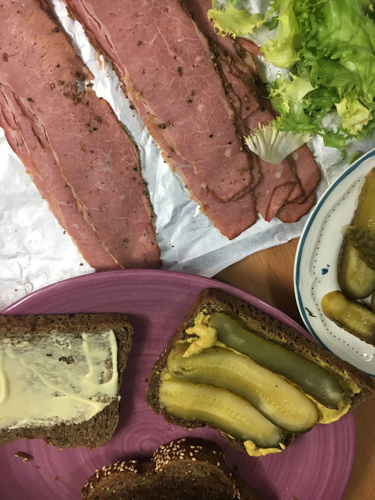 Las recetas de Martuka Pastrami Sandwich (By Martuka)