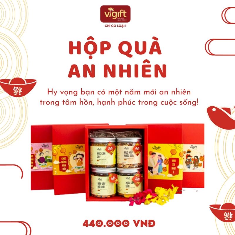 [Hỗn Hợp] ViGift Hộp Quà ViGift 4 An Nhiên