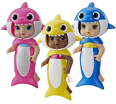 Кукла в костюме акулы для воды Baby Shark Doll
