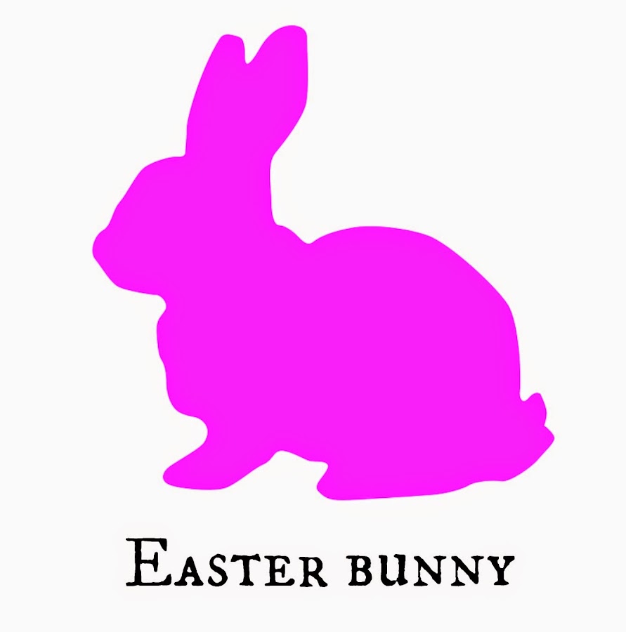 Easter bunny drawing