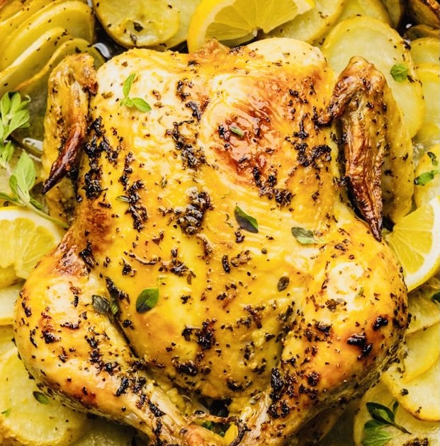 Recipe Momma Greek whole chicken