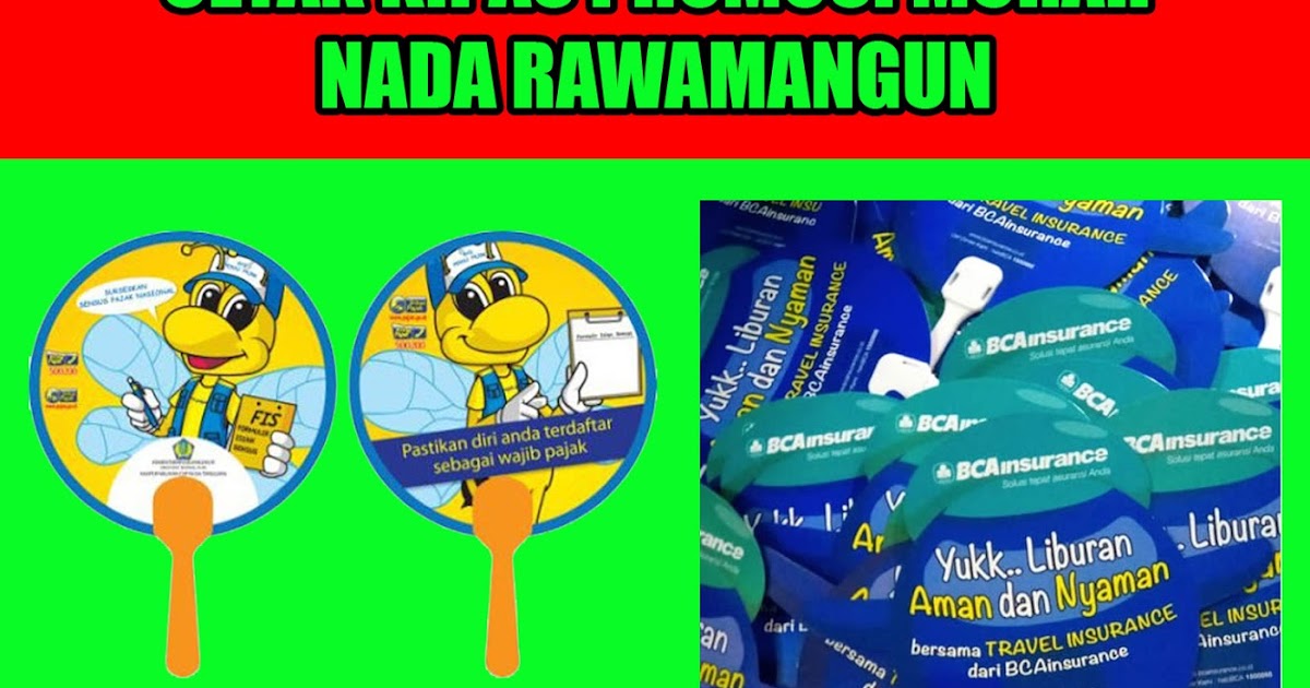 Cetak Kipas Murah Jakarta untuk Promosi dan Souvenir