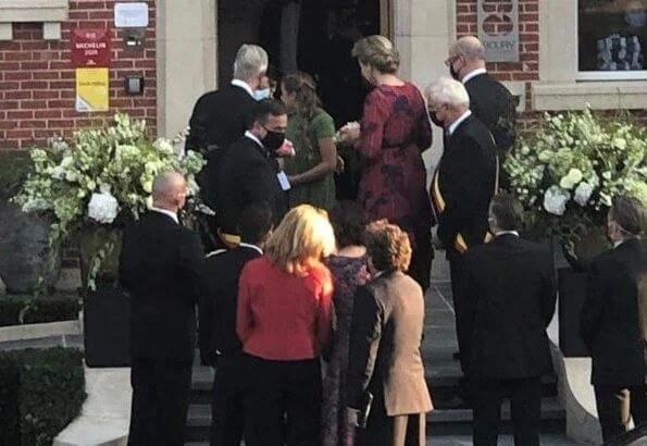 King Philippe and Queen Mathilde attended the gala evening of the King Baudouin Foundation held as a charity event at the restaurant Boury