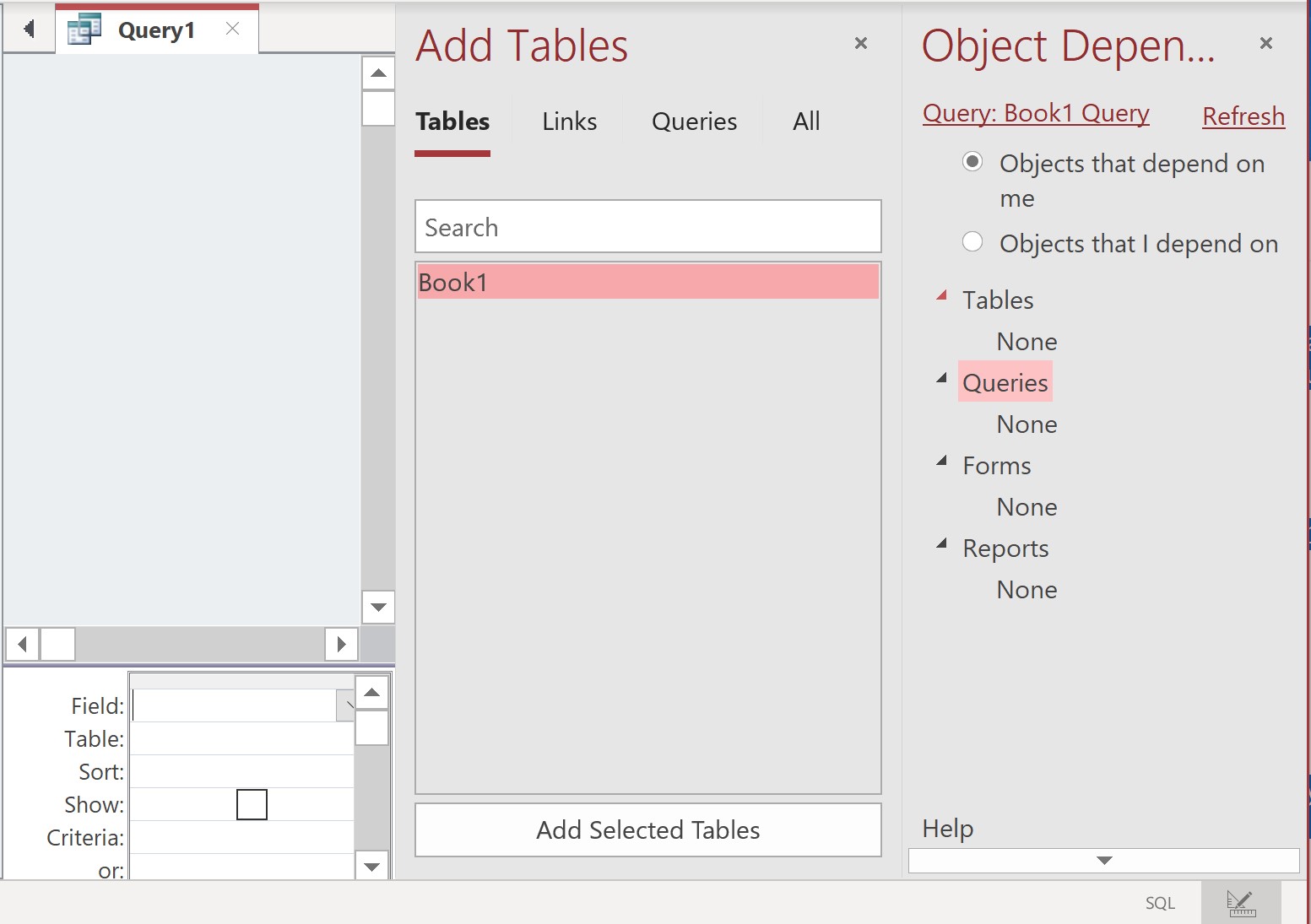 HodentekHelp: Can you create a query in MS Access using a SQL Statement?