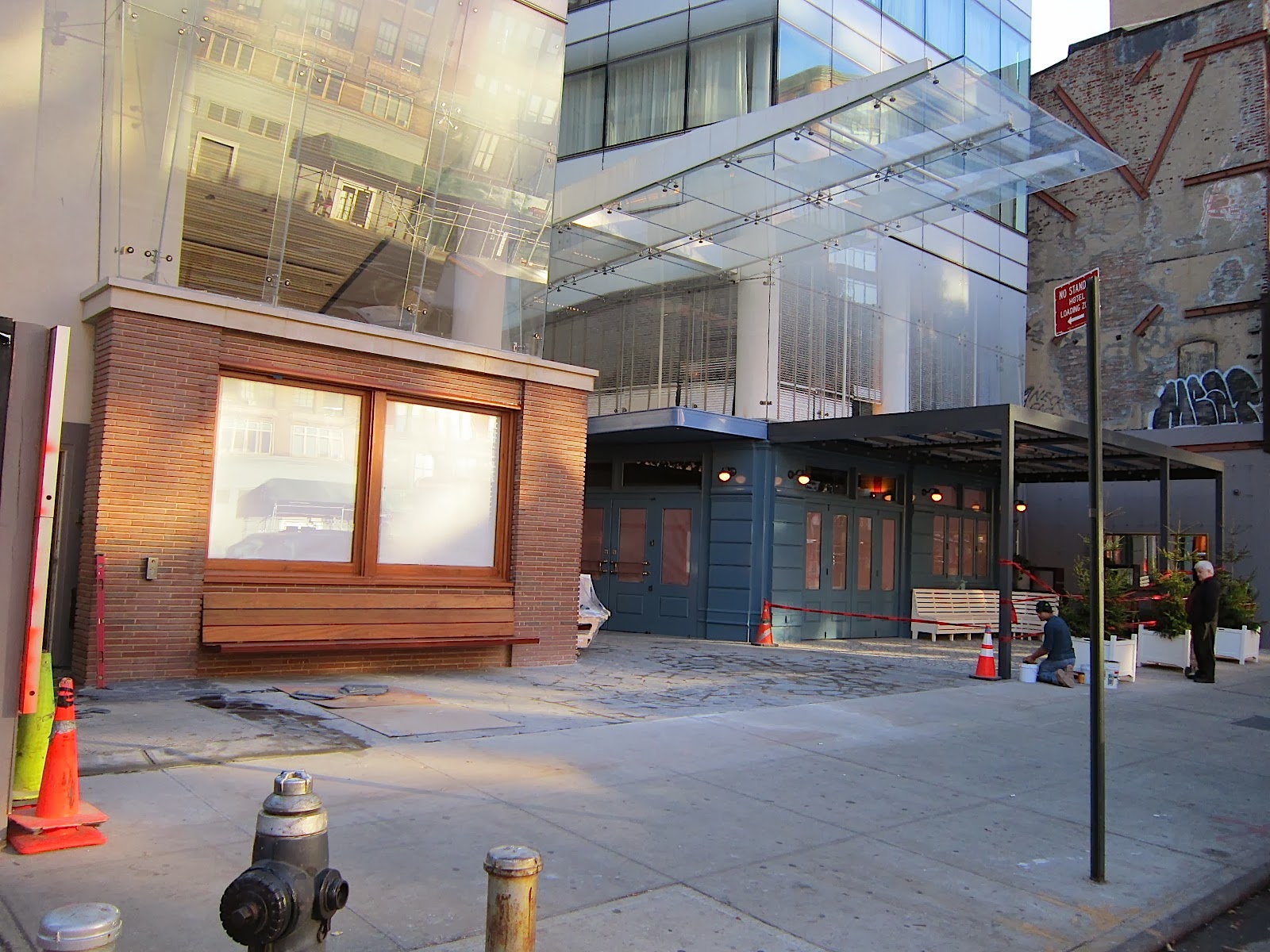 EV Grieve The Standard East Village unveils its new sidewalk cafe