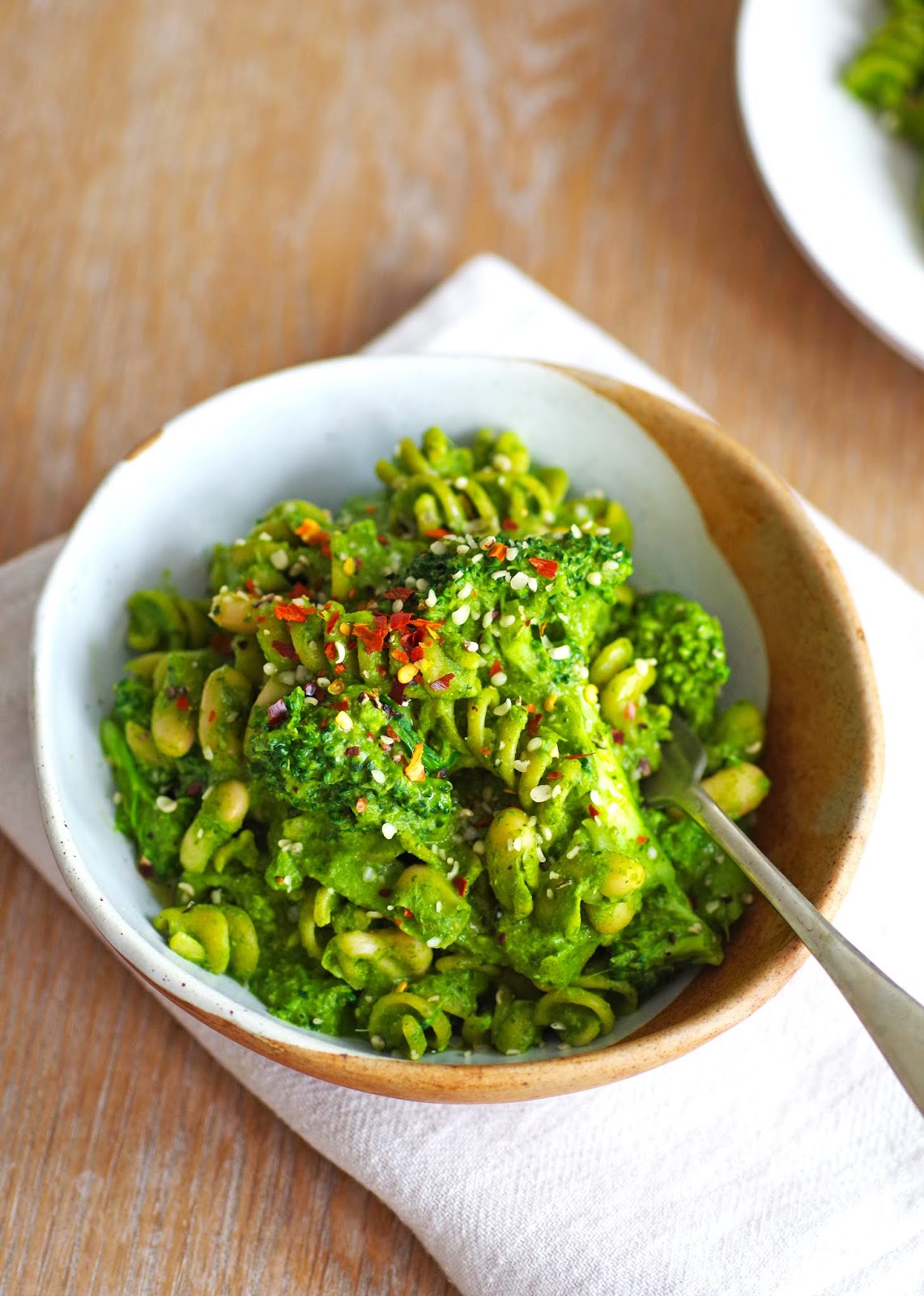 Kale Pesto Pasta Euphoric Vegan