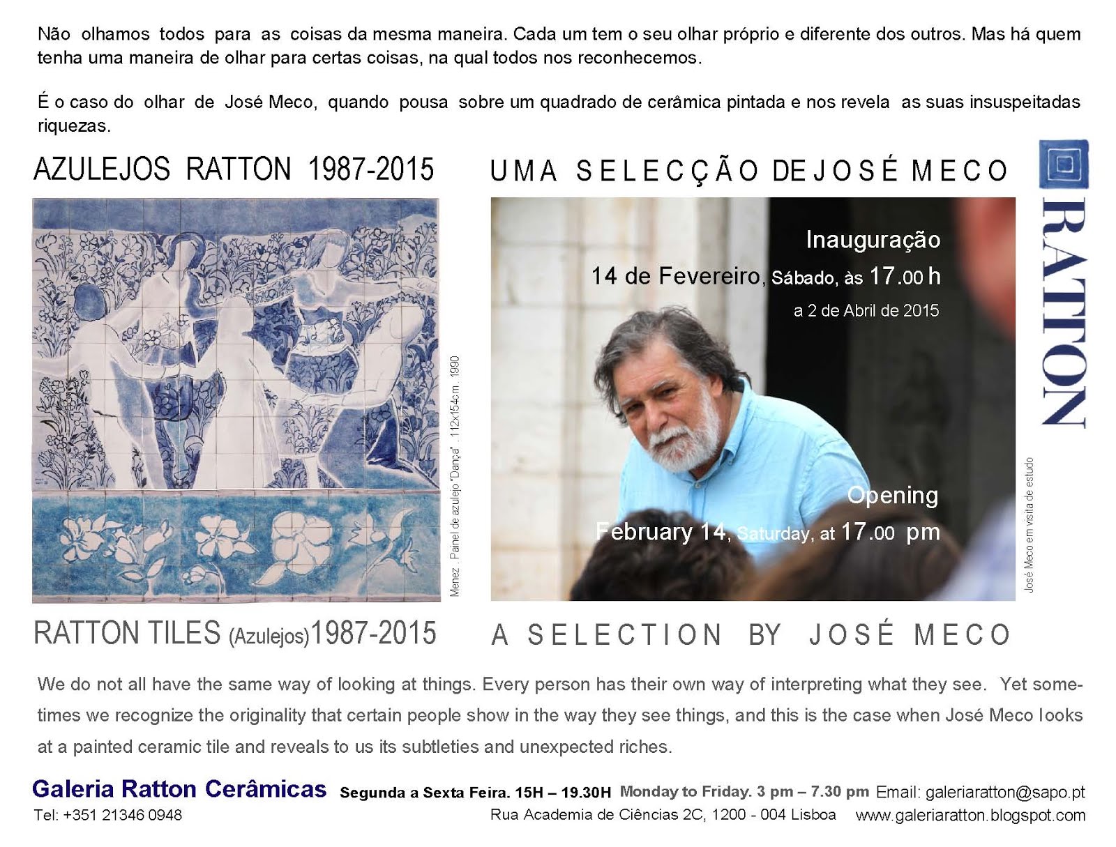 Azulejos Ratton . José Meco