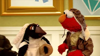 Elmo the Musical Airplane the Musical, penguin, Sesame Street Episode 4310 Afraid of the Bark season 43