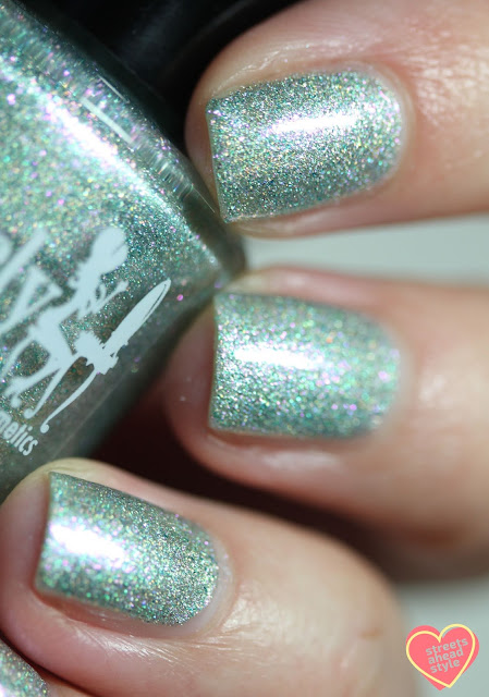 Girly Bits Shell Yeah swatch by Streets Ahead Style