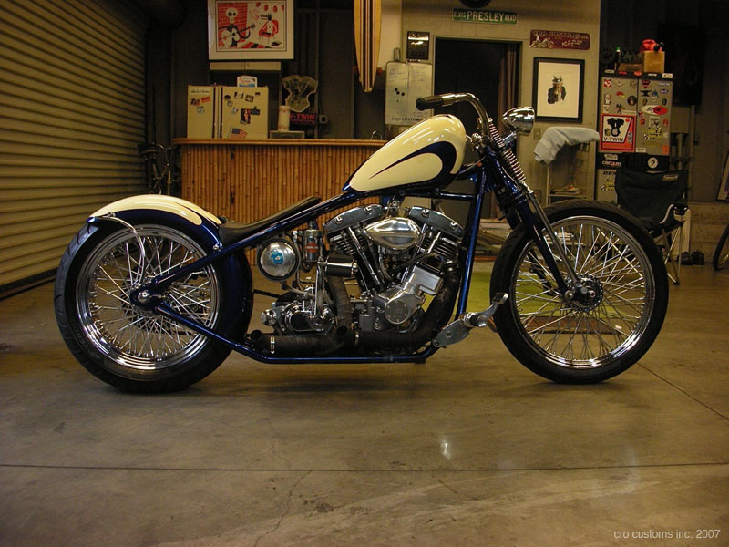 Harley Bobber shovelhead