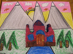 Jamestown Elementary Art Blog: 4th Grade Form - Castles and Architecture!