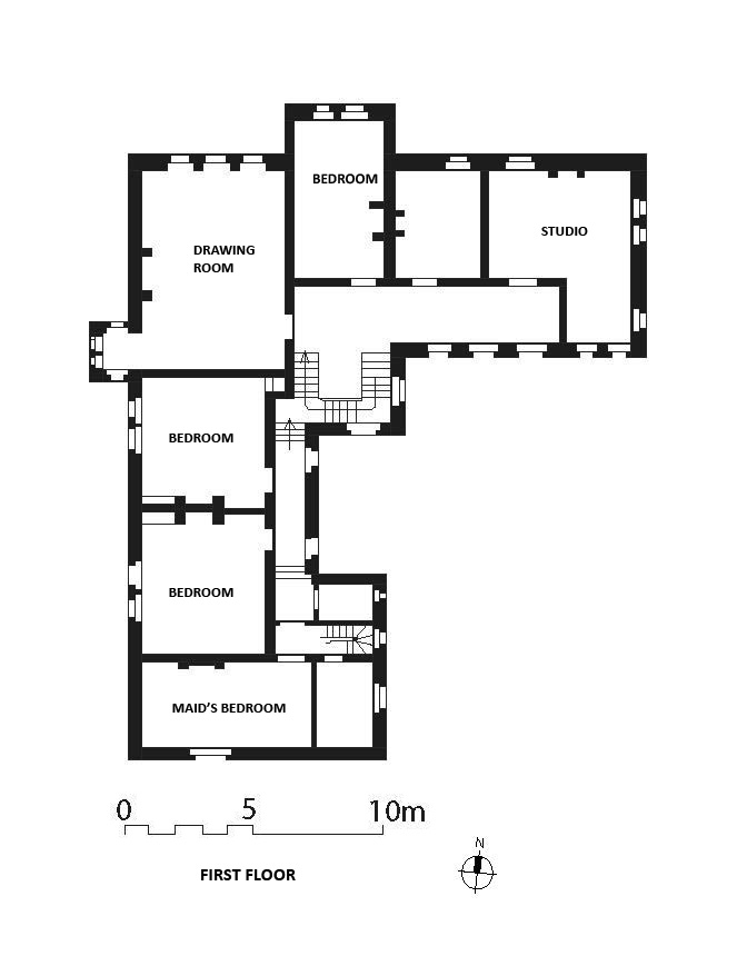 The Red House Plans and Elevations