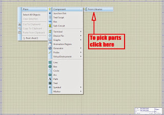 How to Pick parts from Proteus library