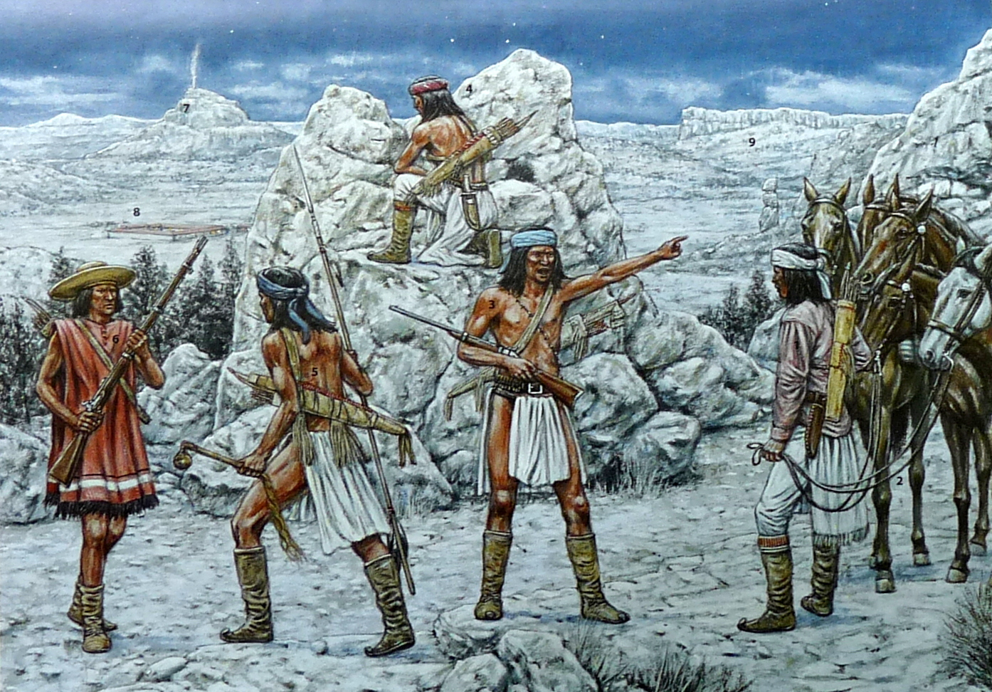 Torre da História Ibérica Apache! (Episódios da resistência dos povos do sudoeste norte