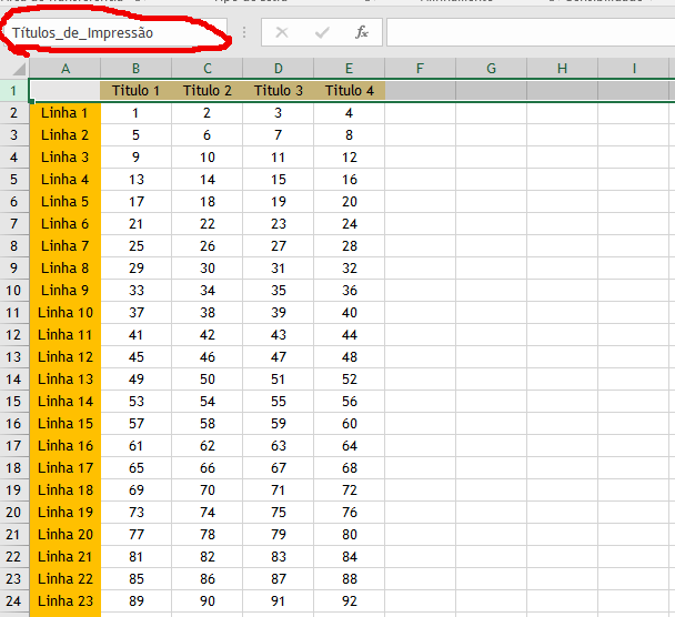 Excel Print Headers on every page