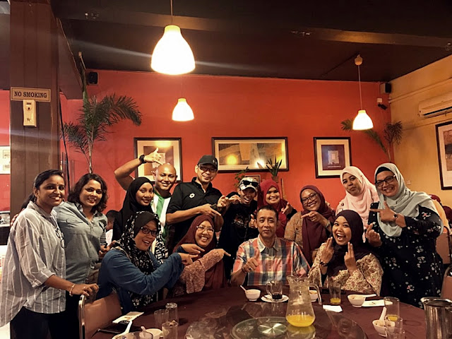 Bersama Team Media ke Perak