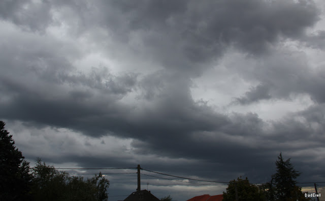 Tempête à Lyon : ciel de matin