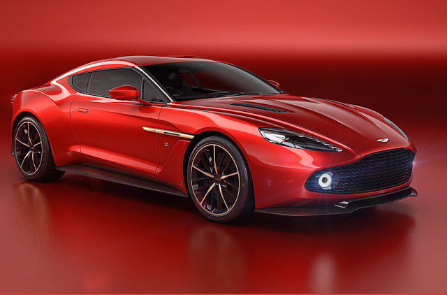 2016 Aston Martin Vanquish Zagato Concept - Front Wallpaper 