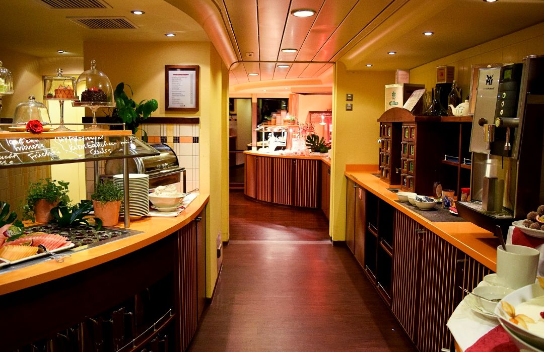 Rhein-Flusskreuzfahrt-Arosa-Buffet Rhein-Flusskreuzfahrt-Arosa-Buffet