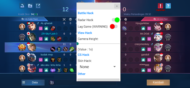 Cheat ML Mobile Legends Hack VIP Pekalongan Anti Banned Terbaru Hack 2024