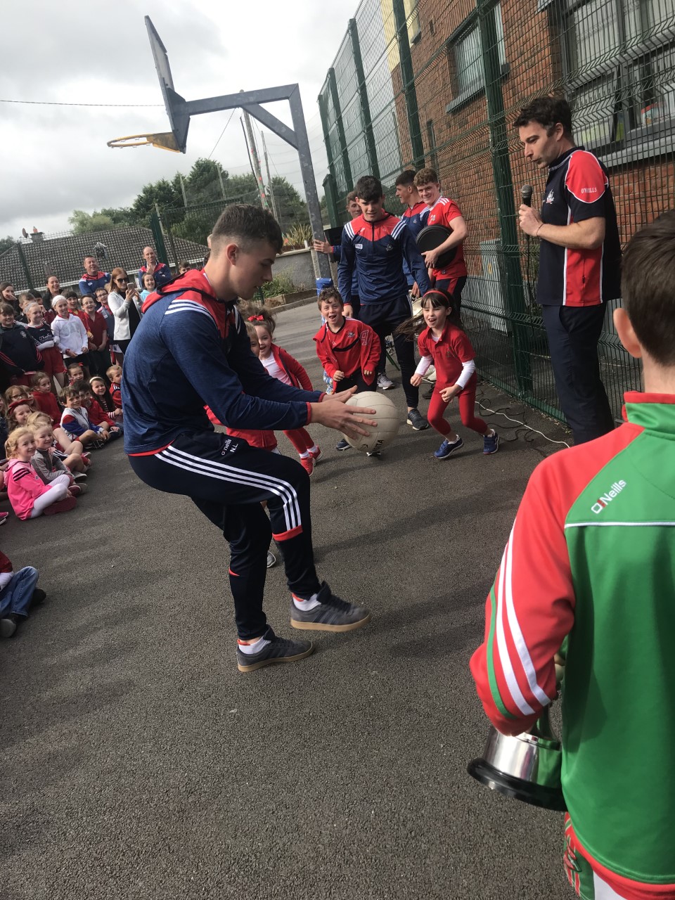 Visit from Cork GAA Stars