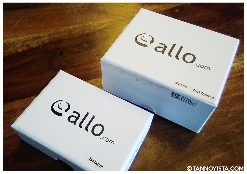 The ALLO Katana DAC + Isolator unboxing - Tannoyista.com