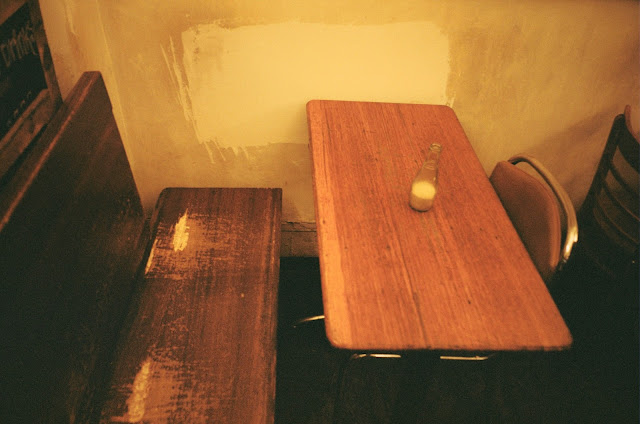 Cafe interior wood table melbourne