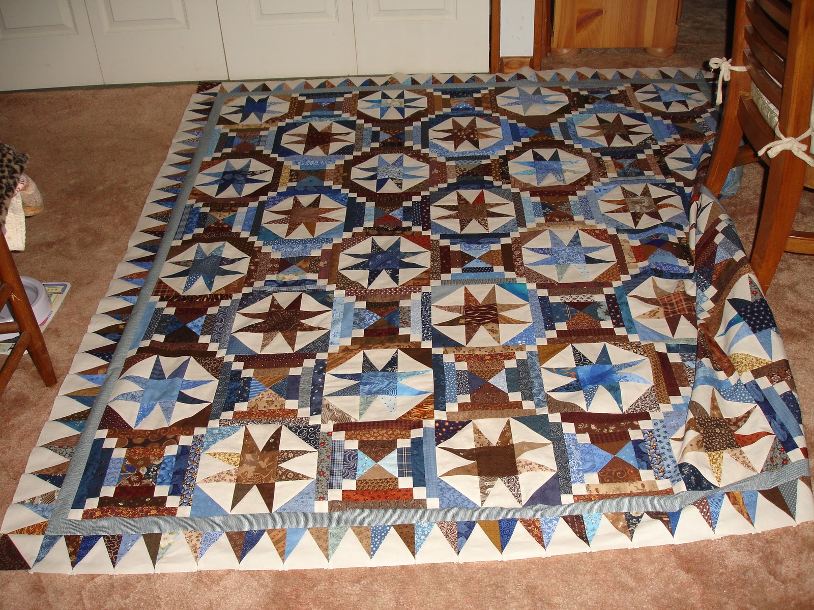 Subee Sews Quilts Smith Mountain Morning all done!