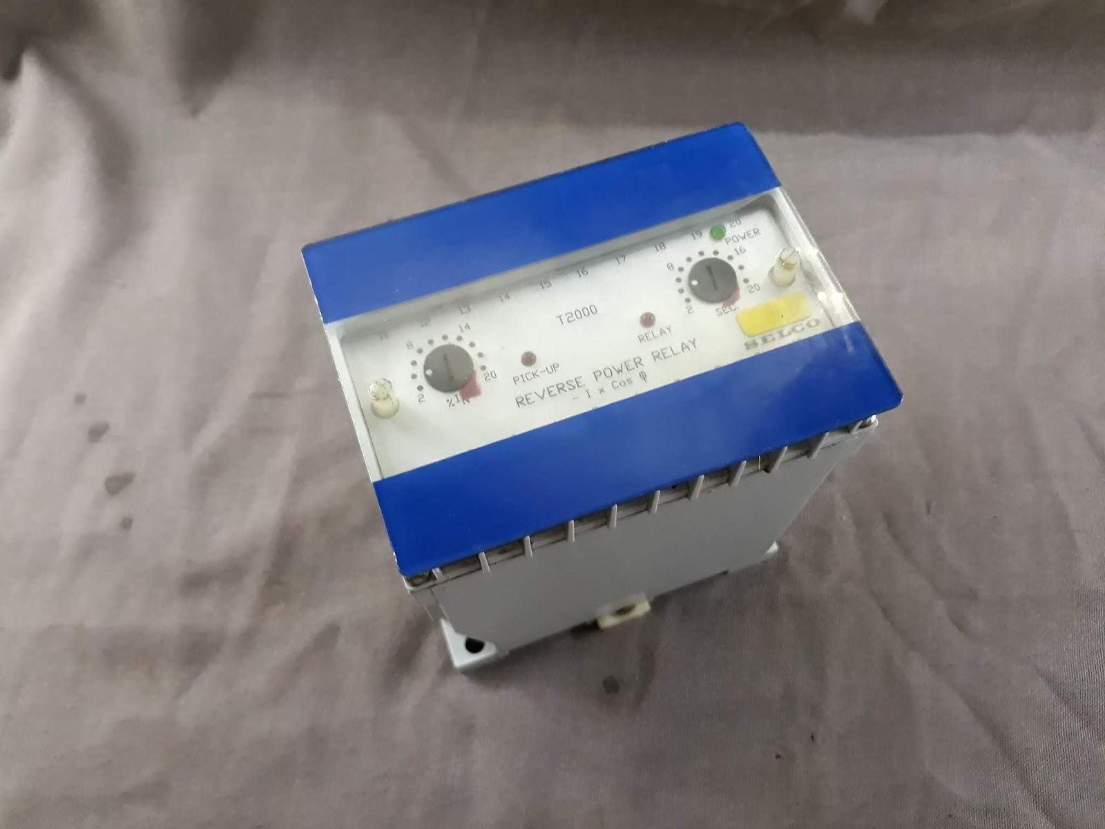 SELCO T2000 REVERSE POWER RELAY T200002 440 VAC