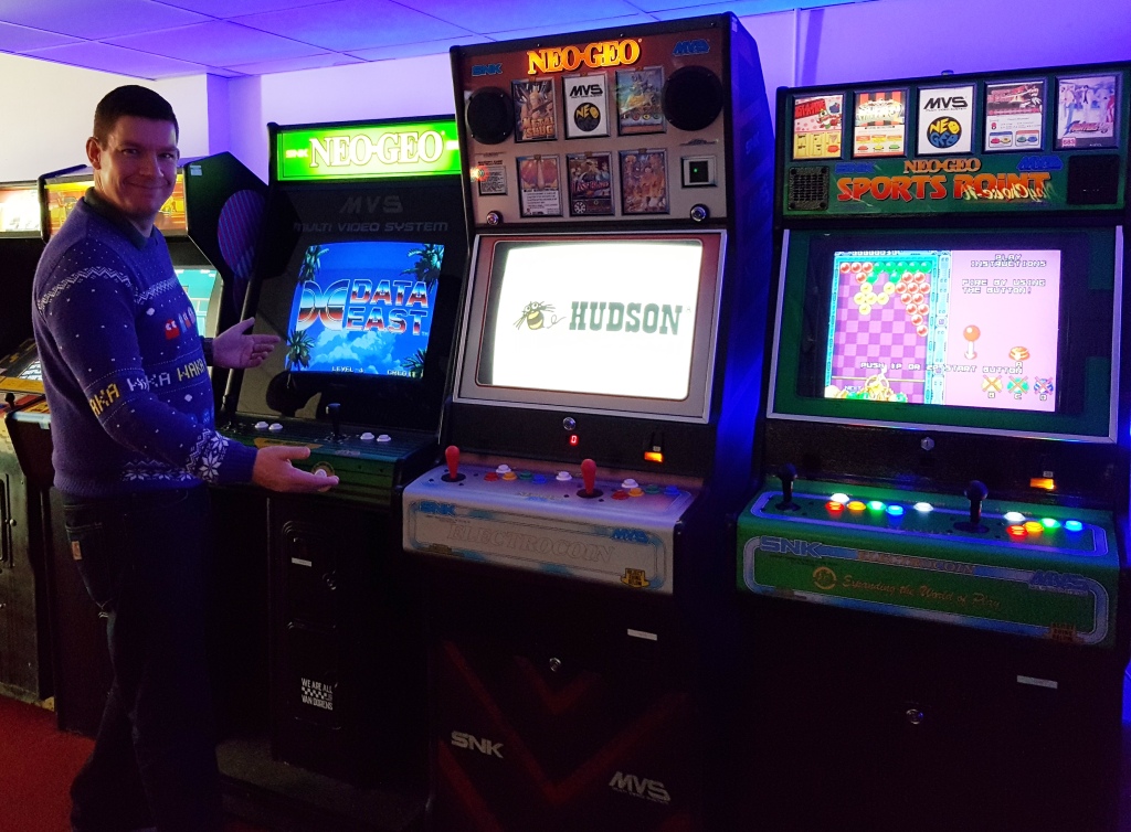 The Ham and Egger Files Arcade Club in Leeds