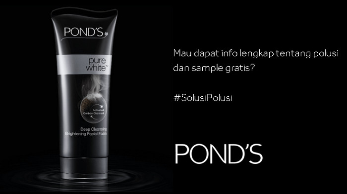 Sample Gratis 3000 Produk Pond’s Pure White 100gr Sample Gratis 3000 Produk Pond’s Pure White 100gr