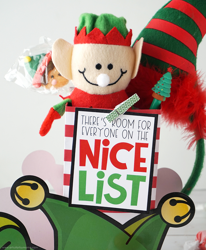Secret Elf Gift Idea with Free Printable Gift Tag
