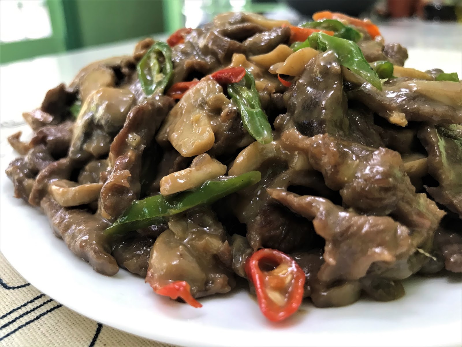 Beef with Mushroom