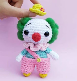 PATRON GRATIS PAYASO AMIGURUMI 41392