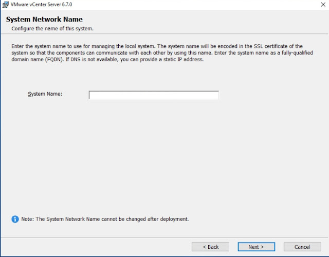 Instalação VMware vCenter 6.7.0 para Windows Instalação VMware vCenter 6.7.0 para Windows